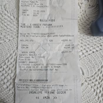 A101 Ütü İadesi Talebime Cevap Gelmiyor
