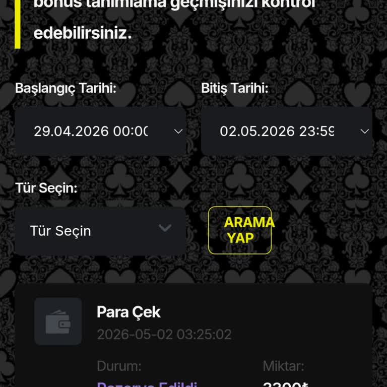 3.300 TL Para Çekme Gecikmesi Ve Açıklama Talebi