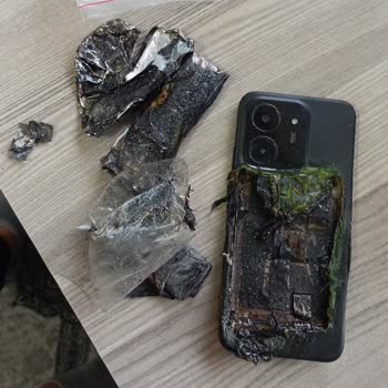 Aşırı Isınan Telefon Patladı Ve Güvenlik Endişesi: Garanti Kapsamında Değişim Talebi