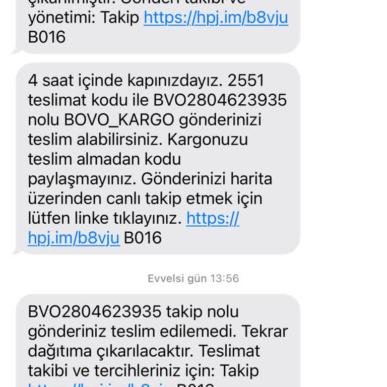 Alıcı Evde Olmasına Rağmen Teslim Edilememesi Ve İletişim Sorunu