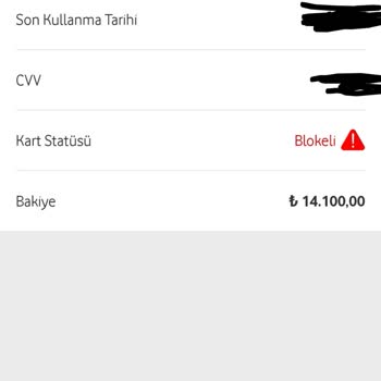 Vodafone Pay Hesabım Açıklama Olmadan Bloke Edildi Ve Müşteri Hizmetleri Yardımsız