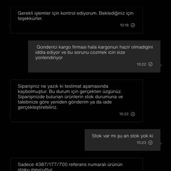 Zara Siparişimin Gecikmesi, Bilgilendirme Eksikliği Ve Kayıp Olması