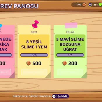 Tamamlanan Görev Ödülü Alınamıyor Ve Görev Listesi Yenileniyor