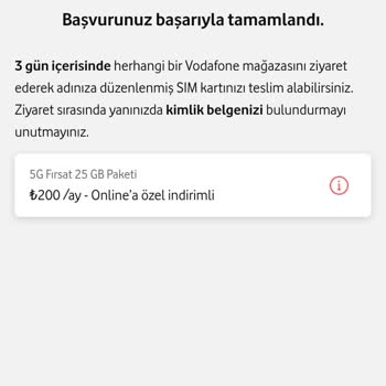 25 GB Hoş Geldin Teklifi Görünmüyor