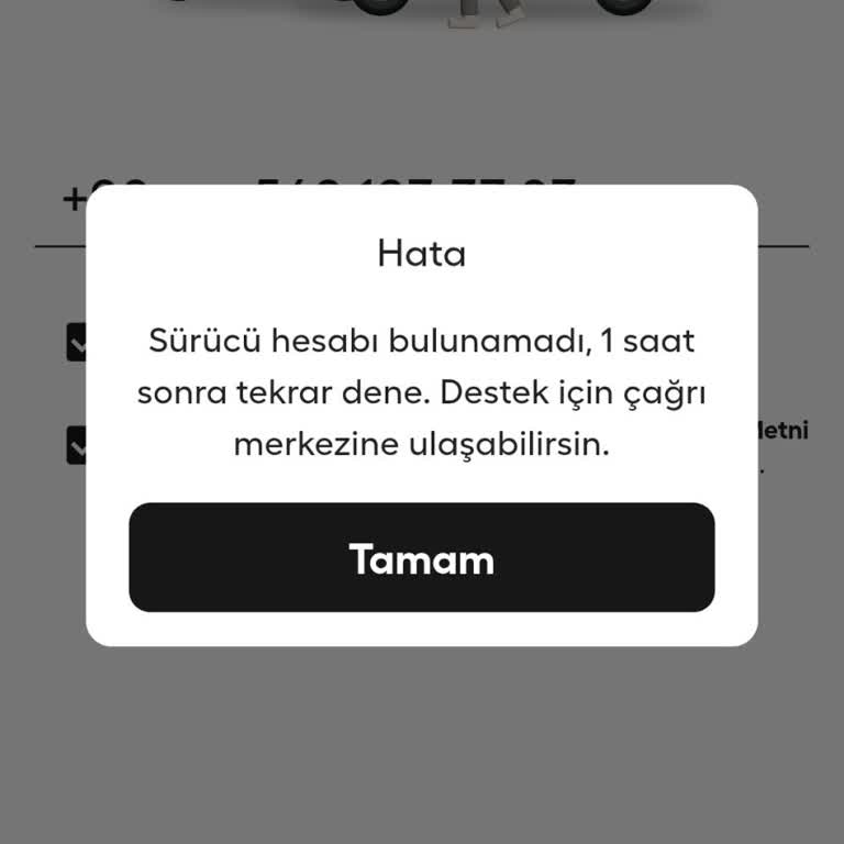 Martı Sürücü'de Tag Hesabı Bulunamadı Hatası Ve Cevapsız Mağduriyet