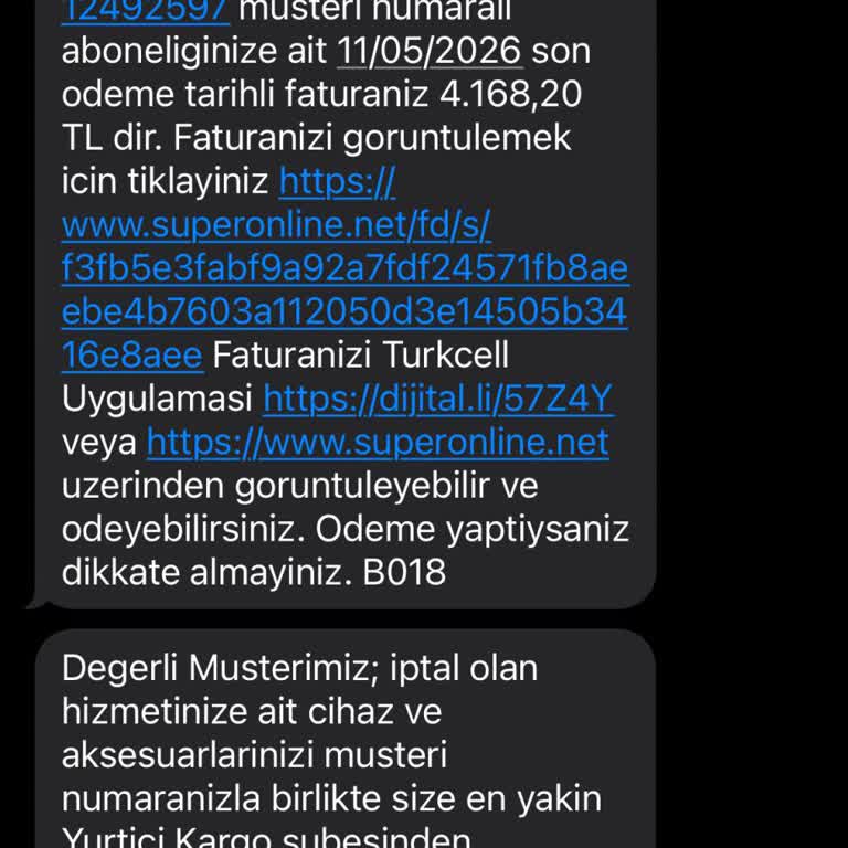 Cihaz Ücreti Haksız Ve Modem İadesi Kargo Yok