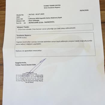 Tekrarlayan Arıza Yaşayan Kahve Makinesi Ve Trendyol’dan Cevapsız İade Süreci