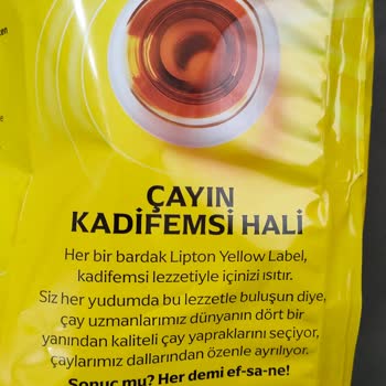 Kadifemsi Lezzet Yeni Pakette Çayın Tadı Eski Yellow Label’dan Farklı