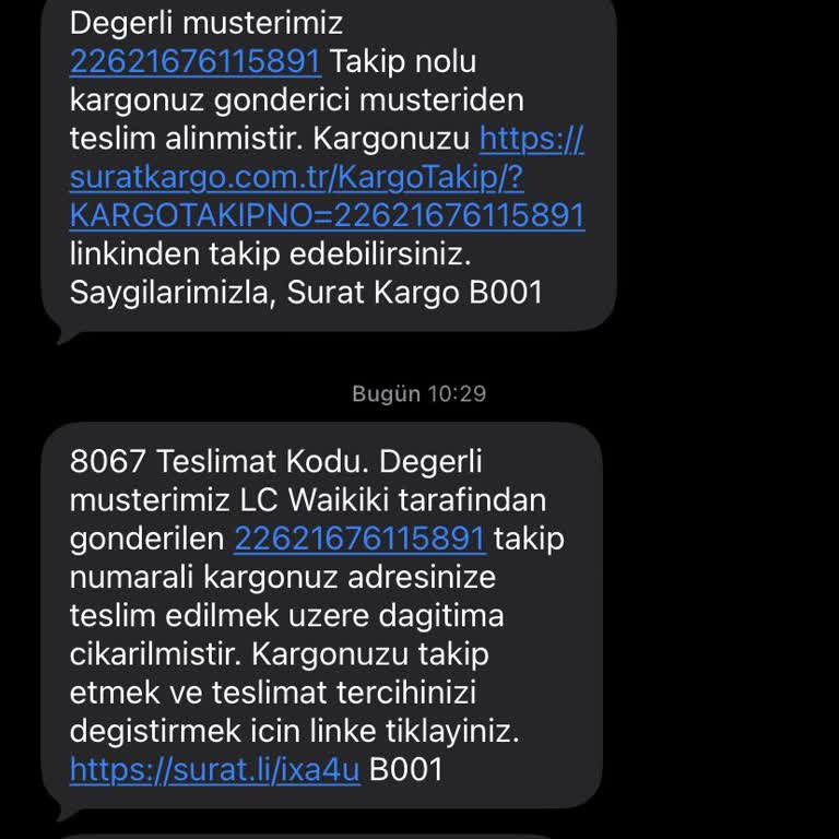 Kargonun Şubeye Bırakılması Ve Doğum Günü Hediyesinin Gecikmesi