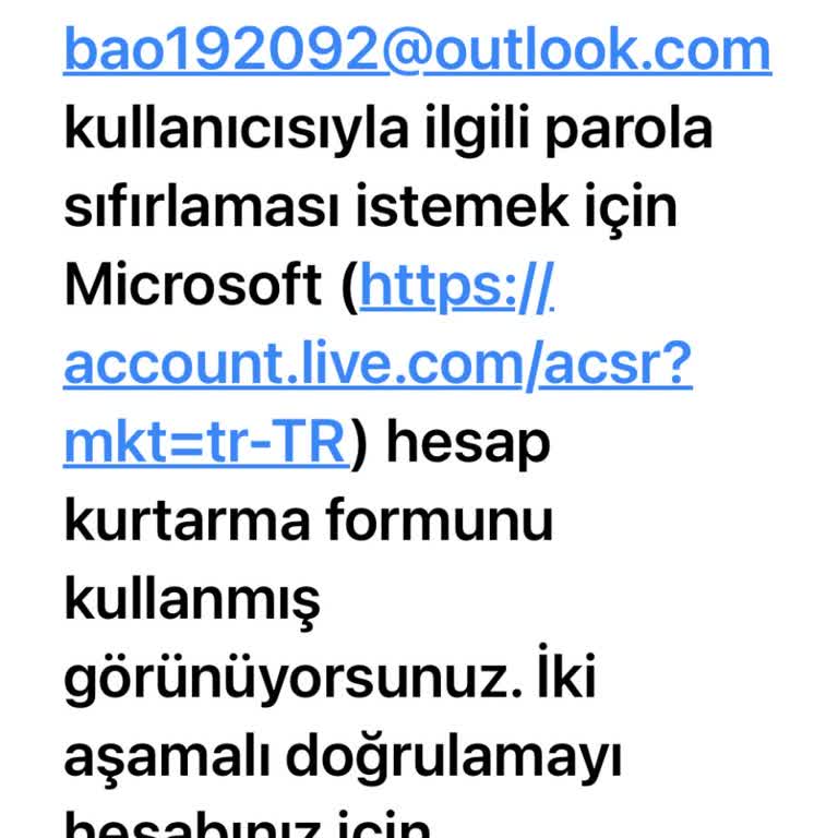 Outlook Hesabım Yetkisiz Şifre Değişikliği Ve Bağlı Oyun Hesapları Risk Altında