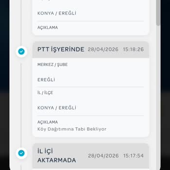 PTT Kargo Teslim Edilmemesi Ve Yanıltıcı Takip Bilgisi