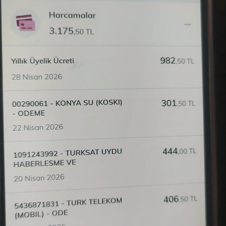 Bilgilendirme Yapılmadan Kesilen 982 TL Kart Aidatı İadesi Talebi