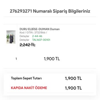 BP Moda Ürün İade Sorunu