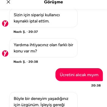 Panelimin Bilinçli Kapatılması Ve 1000 TL Üstü Siparişimin Haksızca İptali