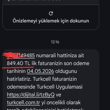 Faturamda Hat Açma Kapama Ücreti İadesi Talebi
