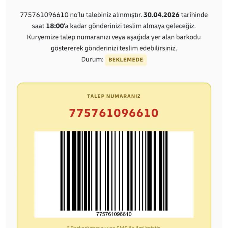 DHL Kuryesi Gelmedi, 80 TL Ödeyip İade Sürem Dolmak Üzere