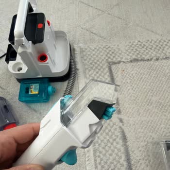 Shark Stainstriker PX200 Model Koltuk Yıkama Makinesinde Hortum Temizleme Kapağı Eksik