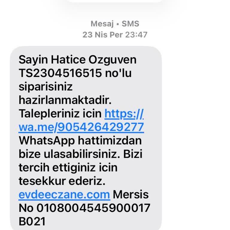 Ürün Hazırlanıyor Kalıyor, Teslim Edilmedi Ve İletişim Yok