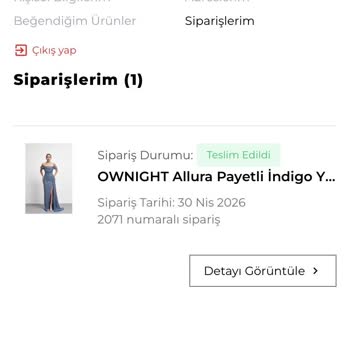 Gönderilmeyen Elbise İçin İade Talebi Ve Cevapsız İletişim