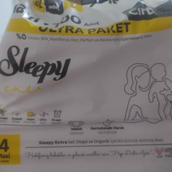 Sleepy Extra Bebek Bezlerinde Yapışkan Sorunu Ve İade Talebi