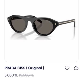 Yanlış Renk Prada Gözlük Gönderimi Ve Değişim Talebi