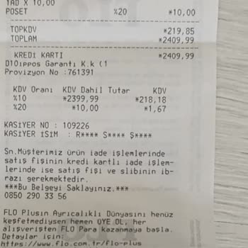 Lumberjack 41 Burda FLO Ayakkabı Şikayeti