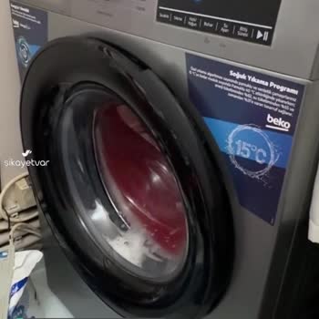 Beko Ayıplı Çamaşır Makinesi; Gürültülü Çalışıyor, Yerinde Durmuyor!