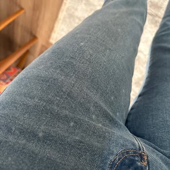Jean Pantolonun İlk Yıkamadan Sonra Beliren Beyaz Noktalar