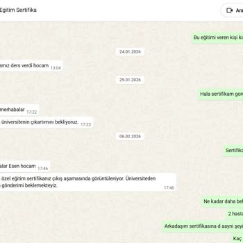 E-Devlet Ve Kocaeli Sağlık Ve Teknoloji Üniversitesi Onaylı Sertifika Verilmedi