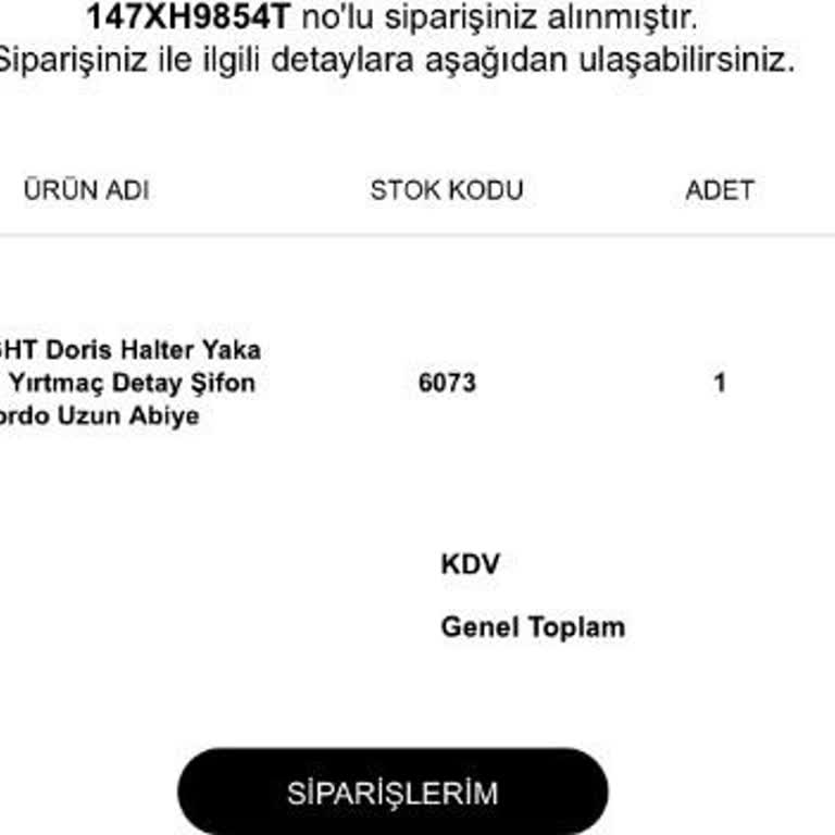 Oyku Wear'den Siparişimin Kargoya Verilmemesi Ve İade Talebi