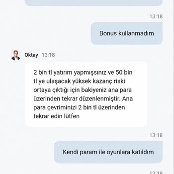 Kazancım Silindi, Yatırdığım 2.000 TL Dışında Hiç Para Kalmadı