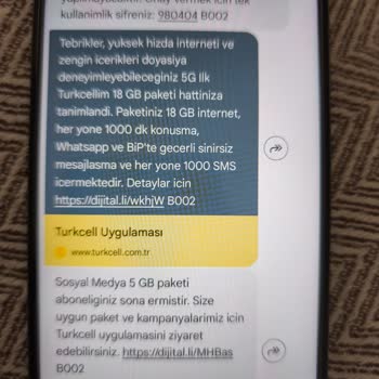 Yanlış Tarife Ve Kayıp 5 GB Sosyal Medya Paketi Nedeniyle Mağduriyet