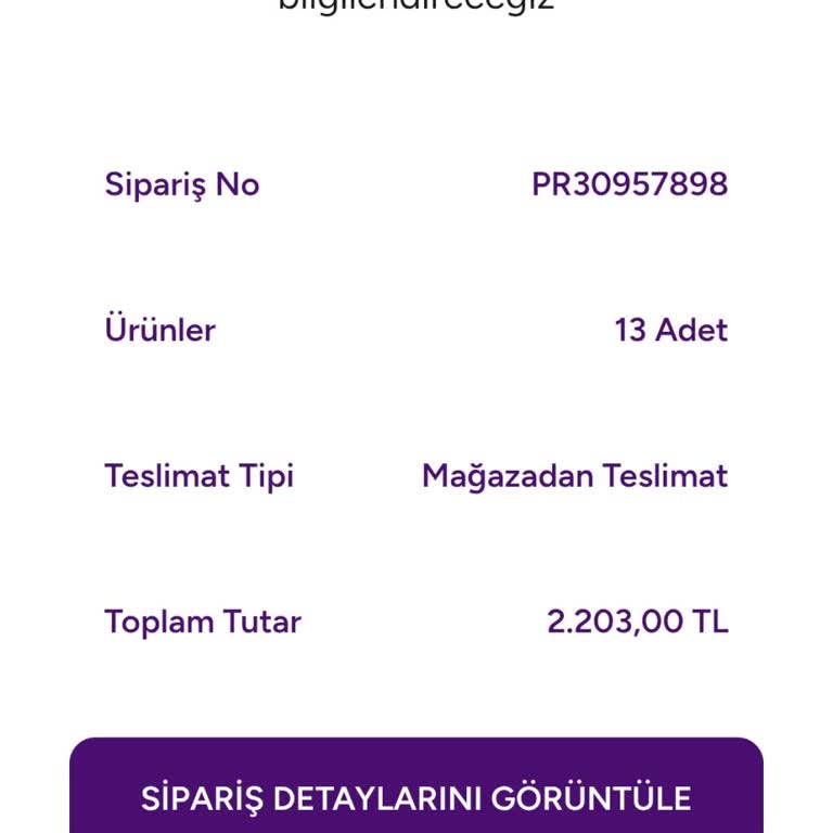 Gratis Siparişim Hazırlanmadı, Acil Kargo Gerekiyor