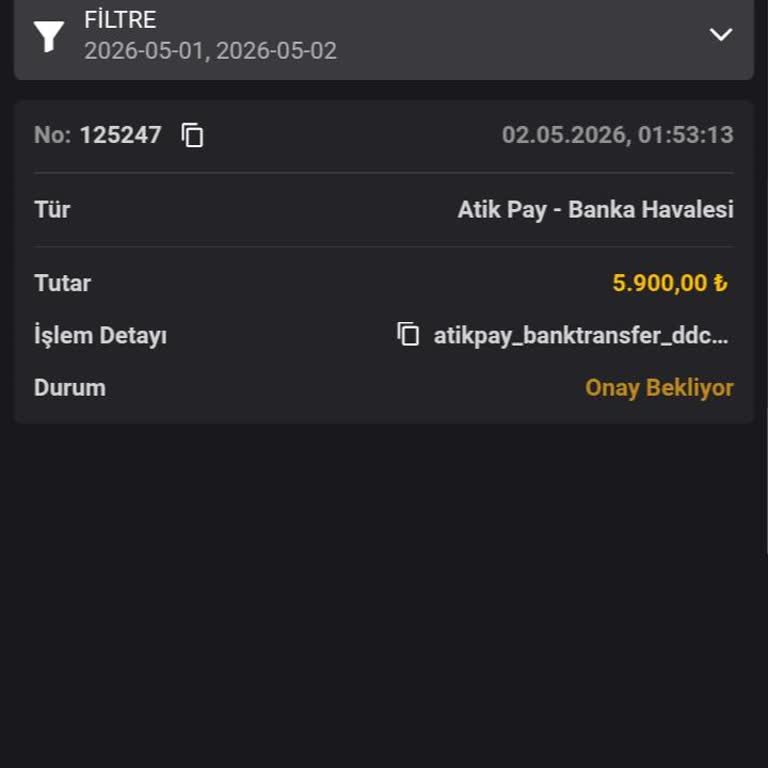 Banka Havalesi Çekim Talebimin Onaylanmaması Ve 7 Defa Canlı Destek Yanıtı