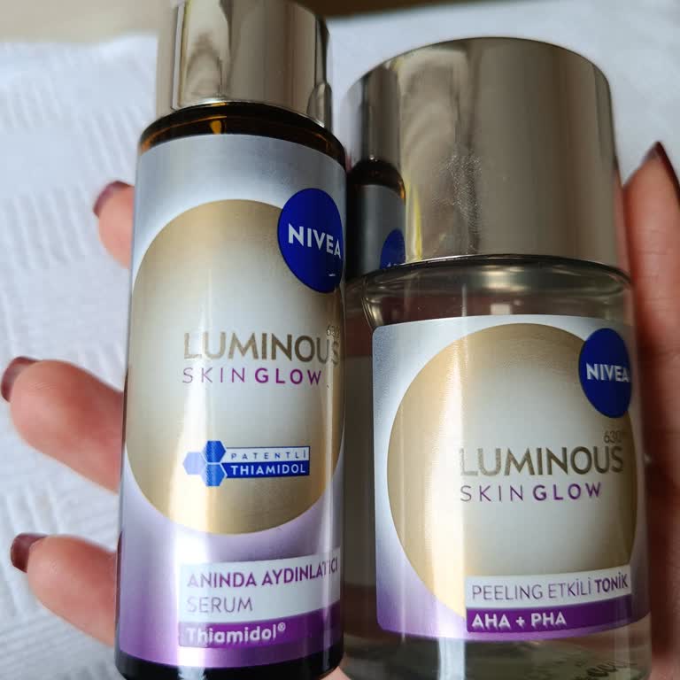 Nivea Luminous Serum Ve Tonik Sonrası Şiddetli Yanma Ve Kızarıklık
