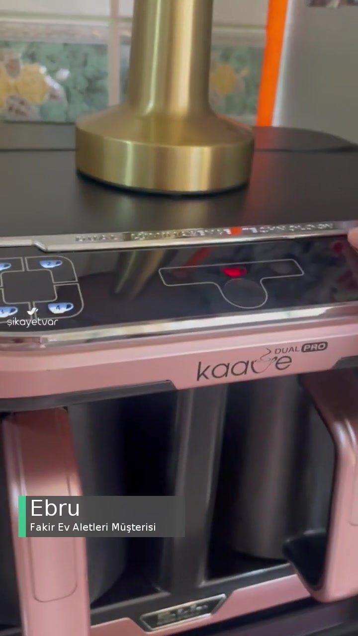 Fakir Dual Pro Kahve Makinesi Sorunu videonun kapak resmi