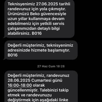 Beko Çamaşır Makinem Sürekli Arızalı, Değişim Talebim