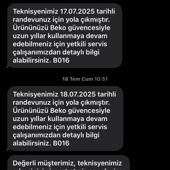 Beko Çamaşır Makinem Sürekli Arızalı, Değişim Talebim