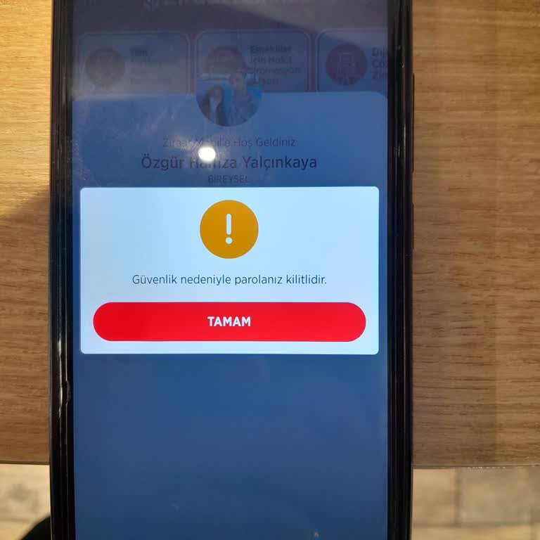 Ziraat Mobil Blokeli Hesapta Acil Hastane Ödemesi Yapamama
