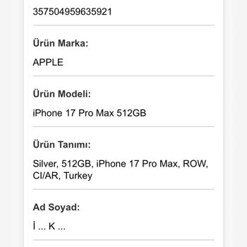 Edirne Teknosa İPhone 17 Pro Max Şarj Sorunu Ve Haksız Ücret Talebi