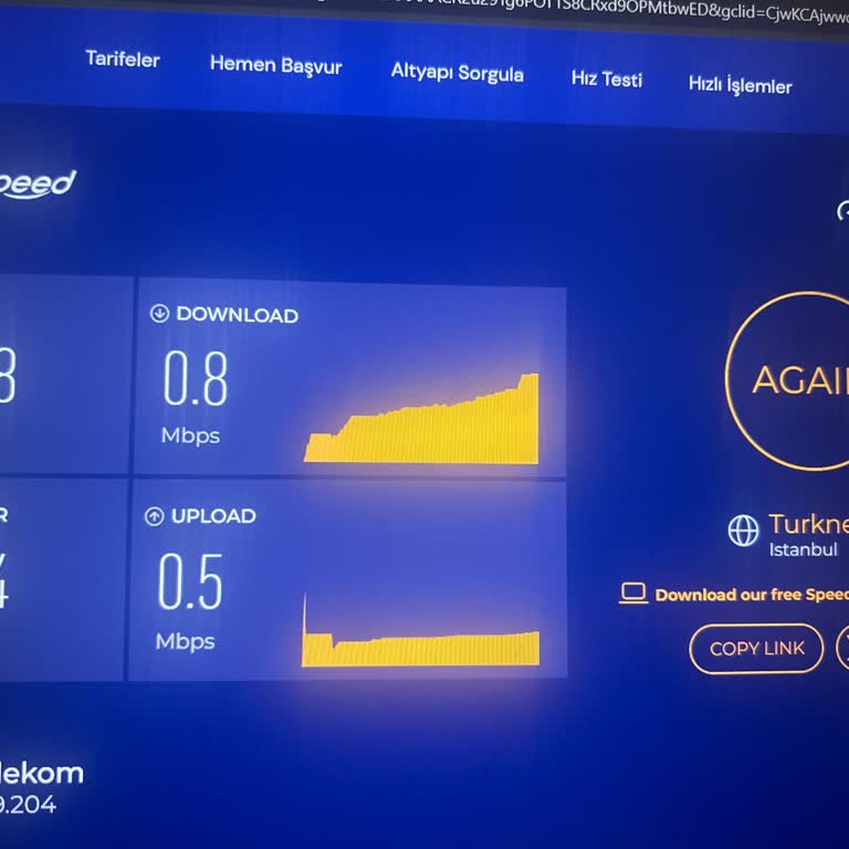Yüksek Fatura Ve Düşük İnternet Hızı Şikayeti