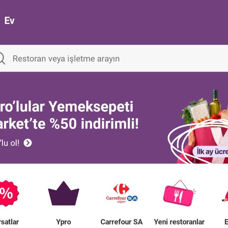 Yemeksepeti Ücretsiz Deneme Sözünü İhlal Ederek Haksız Çekim Yaptı İade Talebi