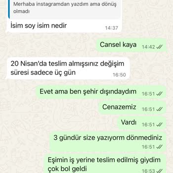 Ardil Tasarım Atölyesi 14 Günlük İade Hakkını İhlal Ederek Saygısız Davranıyor