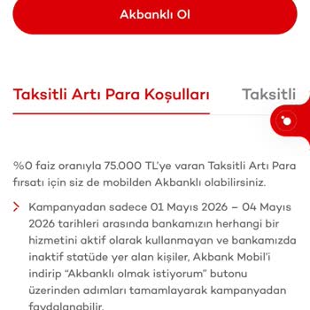 0 Faizli Artı Para Kampanyası Tanımlanmadı Ve Müşteri Hizmetleri Çözüm Sunamadı