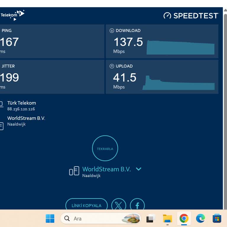 TTNET Ev İnternetinde Akşam Yurt Dışı Trafiğinde Hız Ve Ping Sorunu