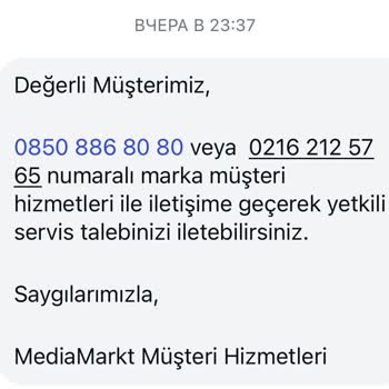 Garanti Kapsamındaki TV'de Çizgi Arızası Ve Servis Raporu Reddi