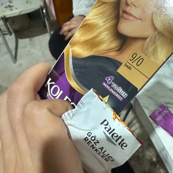 Koleston Saç Boyası Karışıklığı Sonrası Yanma Ve Renk Bozukluğu