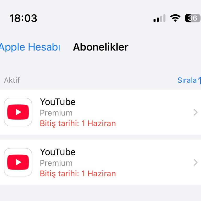 Ücretsiz Deneme Sözleşmesine Rağmen İki Hesaba Haksız YouTube Premium Ücreti Kesildi