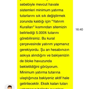 Holiganbet'te 10.000 TL Yatırdım, Hesabımda Görünmüyor Ve Sürekli Ek Para Talep Ediliyor
