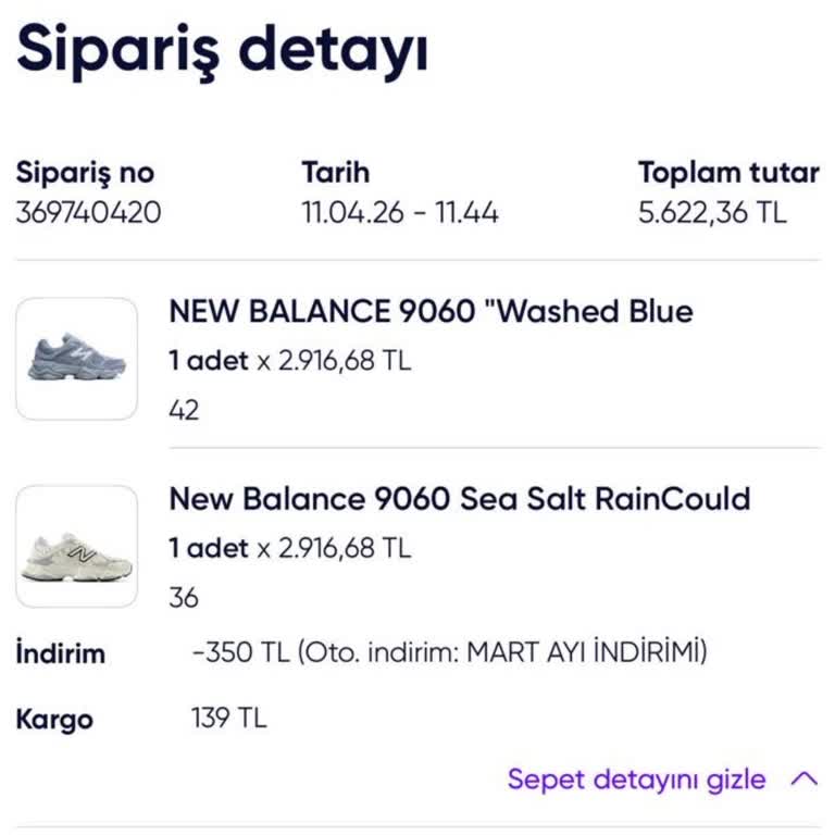 Real Sneakers Yanıltıcı Sipariş, Yanlış Ürün Gönderimi Ve Ödeme İadesi Sorunu